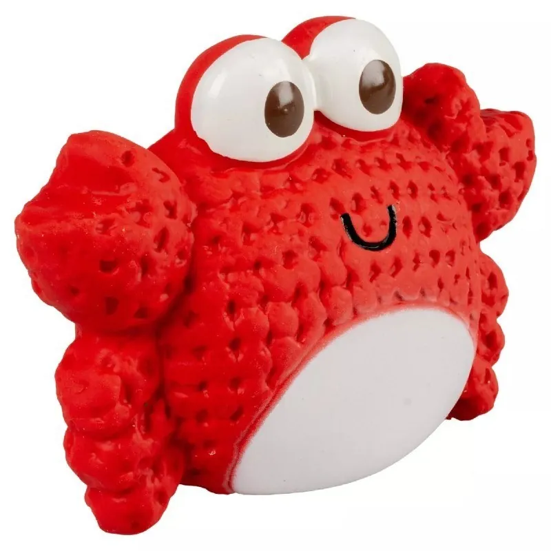 Jouet crabe en latex pour chien

